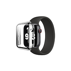 Eko Coque pour Apple Watch 38mm Protection Intégrale avec Verre Trempé Noir / Argent 