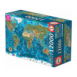 Educa Borras EDUCA - Puzzle - 12000 Merveilles du monde