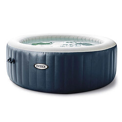 Intex Pure spa 6 places navy rond - bulles, led couleur