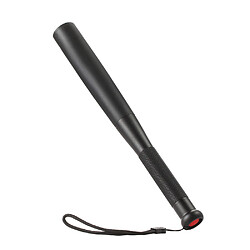 Lampe de poche LED de baton de baseball 41CM Super Bright Baton Torche d'urgence auto - Noir 