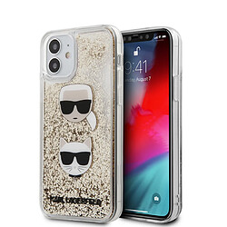 Karl Lagerfeld Etui pour iPhone 12 Mini - Or