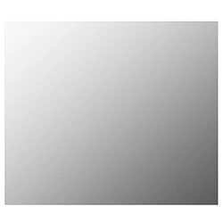 vidaXL Miroir sans cadre 70x50 cm Verre