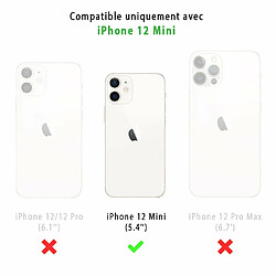 Evetane Coque iPhone 12 mini souple silicone transparente