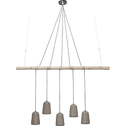 Karedesign Suspension Dining Concrete 5 grise Kare Design