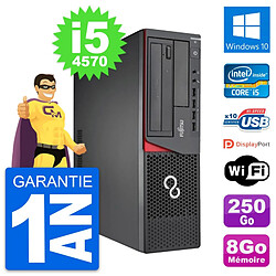 PC Fujitsu Esprimo E720 DT Intel i5-4570 RAM 8Go Disque 250Go Windows 10 Wifi - Occasion