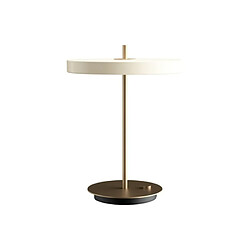 ASTERIA-Lampe à poser LED avec variateur et prise USB Acier/PMMA H41,5cm perle Umage (Vita Copenhagen) - designé par Soren Ravn Christensen