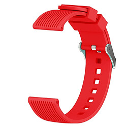 Wewoo Bande de montre poignet à grain vertical pour Galaxy 42mm (rouge)