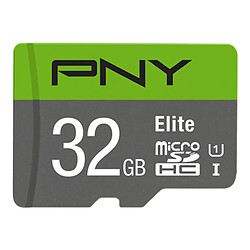 PNY Carte mémoire Micro SDXC Elite 32 Go - P-SDU32GU185GW