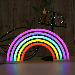 Acheter Universal Accrochage arc-en-ciel néon symbole led lumineux applique murale chambre enfant crèche