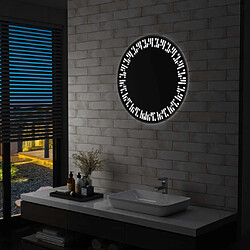 vidaXL Miroir à LED pour salle de bain 70 cm 