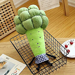 Universal Oreiller polyvalent plante brocoli peluche poupée douce (55 cm)