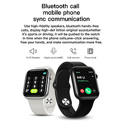 Yonis Montre Connectée IP67 Étanche Bluetooth Musique