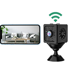 Yonis Mini Camera HD 1080P Vision Nocturne Extérieure Mini Camera 1080P HD Vision No Wiring Required Multi Device Monitoring YONIS