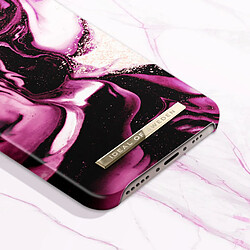 iDeal of Sweden Coque pour iPhone 13 Marbré Luxe Ultra fine Golden Ruby Marble Rose pas cher