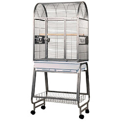 Strong Cage pour perroquets Villa Nora Gris 67,7 x 51,5 x 154 cm 