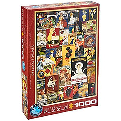 Eurographics Vintage Posters Jigsaw Puzzle (1000 piAces) 