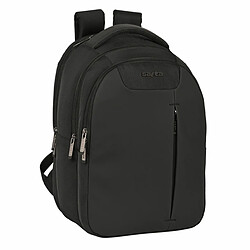 Sac à Dos pour Portable et Tablette avec Sortie USB Safta Business Noir (31 x 45 x 23 cm) 