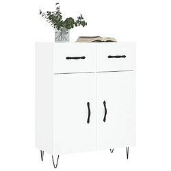 Avis Maison Chic Buffet,Meuble de Rangement,commode pour salon,Cuisine blanc 69,5x34x90 cm bois d'ingénierie -MN38555