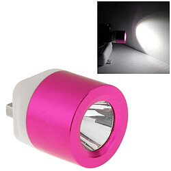 Wewoo Portable 3W USB LED Spotlight ampoule lumière blanche pour ordinateur Power Bank Violet