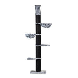 RHR Quality Arbre à chat Maine Coon Tower Blackline Light Grey