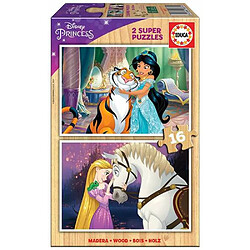 Educa Borras Set de 2 Puzzles Educa Disney Princess 16 Pièces