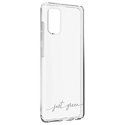 Coque Samsung Galaxy A51 Résistante Just Green transparent