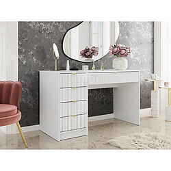 Habitat Et Jardin Bureau - Tireno - 120 x 76 x 55 cm - Blanc