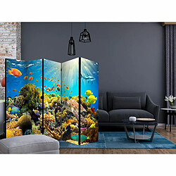 Paris Prix Paravent 5 Volets Underwater Land 172x225cm