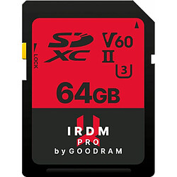 GOODRAM SDXC 64GB IRDM Pro UHS-II U3 