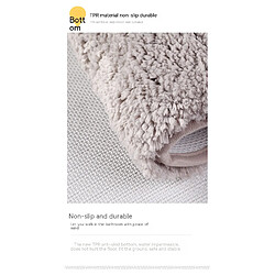 Acheter LUUCOZK Tapis de bain antidérapants absorbants à séchage rapide pour salle de bain - Champagne-50x80cm