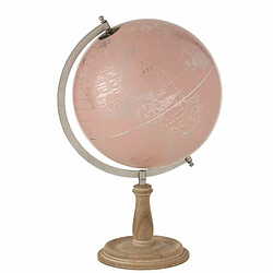 Paris Prix Mappemonde sur Pied Déco Globe 55cm Rose & Or 