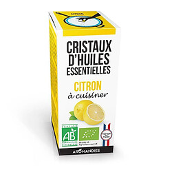 Aromandise Cristaux d'huiles essentielles - Citron 10 g