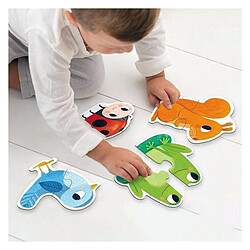 Puzzle Animaux Form Diset (12 pcs)