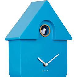 Avis Karlsson Horloge murale moderne Cuckoo bleu vif.