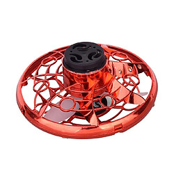 Universal Mini OVNI télécommandé, drone, hélicoptère télécommandé à infrarouge, petit quadricoptère, détecteur électronique, jouet pour enfants.(Rouge)