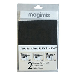 Magimix FILTRE CHARBON X 2 BLISTER FRITEUSE MAG FILTRE CHARBON X 2 BLISTER FRITEUSE MAG pour PIECES CUISSON PETIT ELECTROMENAGER MAGIMIX - 17027