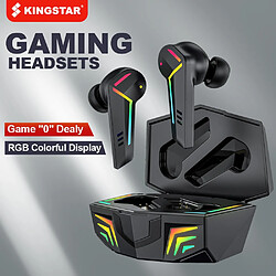 GUPBOO Casque de jeu Bluetooth KINGSTAR TWS 50 ms 