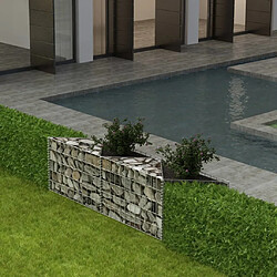 vidaXL Panier de gabion Acier galvanisé 120x30x50 cm