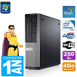 PC DELL 390 DT Intel G630 RAM 4Go Disque Dur 250 Go Wifi Windows XP Pro - Occasion