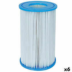 Filtre pour système de filtration Intex Rechange Type A (6 Unités)