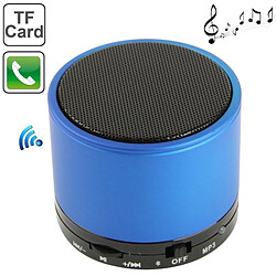 Wewoo Enceinte Bluetooth d'intérieur bleu Mini haut-parleur S10, batterie rechargeable intégrée, appel mains libres de