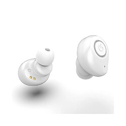 Avis Universal UP6 TWS Bluetooth 5.0 casque stéréo sans fil casque étanche avec double micro pour Xiaomi Huawei blanc