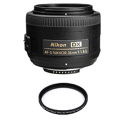 NIKON AF-S 35MM F1.8G DX + HOYA 52mm PRO 1D Protector