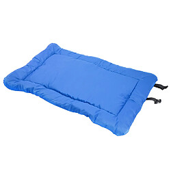 Matelas De Lit Pour Chien Matelas Pour Animaux De Compagnie Lavable Doux Pour Les Grands Et Petits Chiens Bleus lit pour animaux de compagnie extérieur étanche