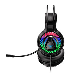 Acheter Riffi Aula S605 Casque Gaming Noise-Off Pilotes 50 mm Câble 2 m 2x 3,5 mm audio/micro + USB RGB Led Noir