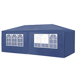 Avis Pavillon de Jardin Wedau Bleu Foncé 600 x 300 x 255 cm [casa.pro]