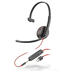 Plantronics Blackwire 3215 Casque Arceau Noir 