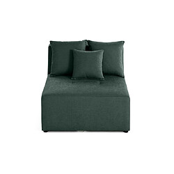 Lisa Design Amalfi - module d'assise sans accoudoirs - 1 place - en tissu pas cher