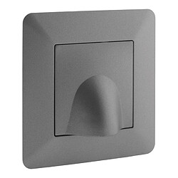 Zenitech - Appareillages intérieurs Plaque sortie de câble 16A Titanium - Artezo