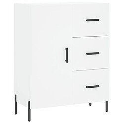 Maison Chic Buffet,Meuble de Rangement,commode pour salon,Cuisine blanc 69,5x34x90 cm bois d'ingénierie -MN48869